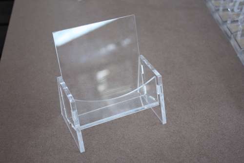 Business Card Holder 2 Perspex Laser cut Office