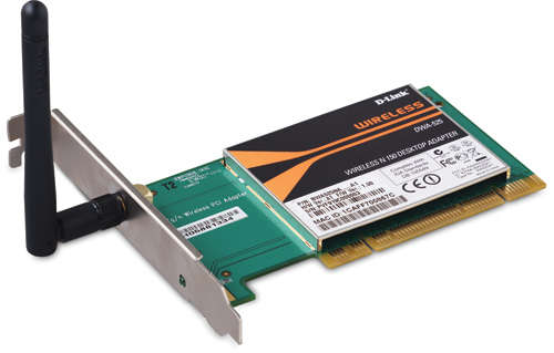 D-Link Wireless LAN Card DWA-525 | Wifi B/GN | 150Mbps | PCI card | Free Shipping
