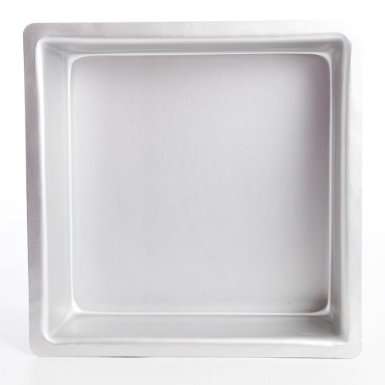 PME 4x3" SQUARE Anodised Aluminium Wedding Cake Baking Pan Tin Bakeware