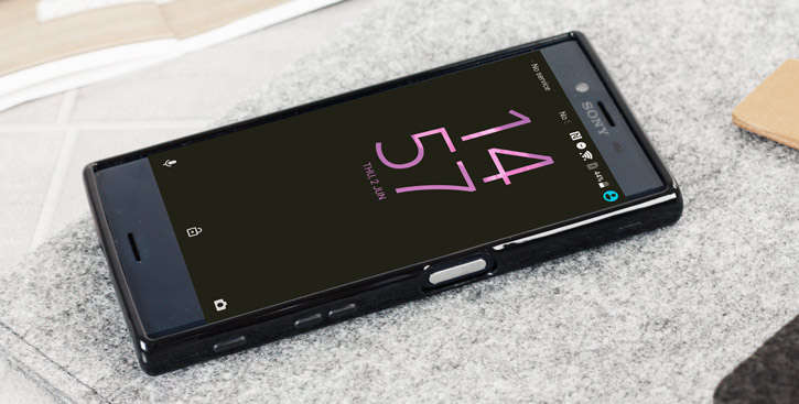 Olixar FlexiShield Sony Xperia X Compact Gel Case - Solid Black