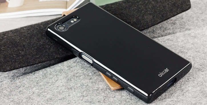 Olixar FlexiShield Sony Xperia X Compact Gel Case - Solid Black