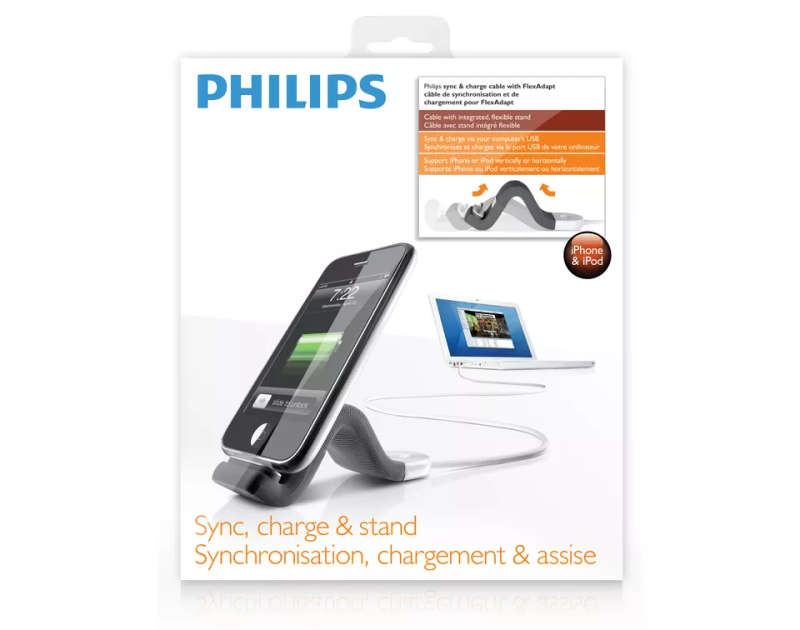 Sync, charge and stand