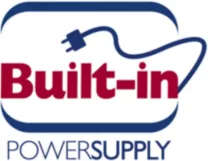 Embedded power supply eliminates external power adaptors