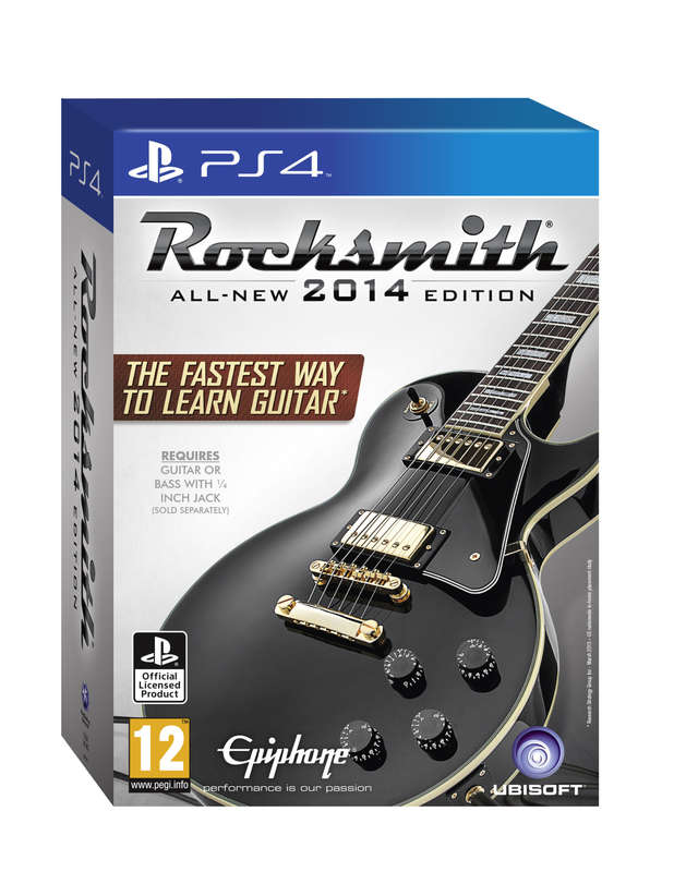 PS4 ROCKSMITH 2014 EDITION WITH CABLE BUNDLE / BOXED / BID TO WIN