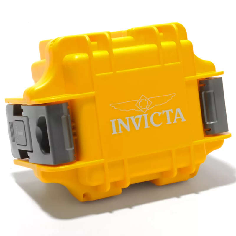 97 - Invicta 51mm Pro Diver ''Master of the Ocean'' Quartz Polyurethane Strap Watch w/ One-Slot Dive Case