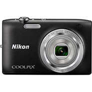 Nikon Coolpix S2800 Digital Camera - Black