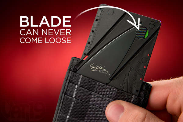 The clever safety tab ensures you'll never cut yourself when the knife is folded away.