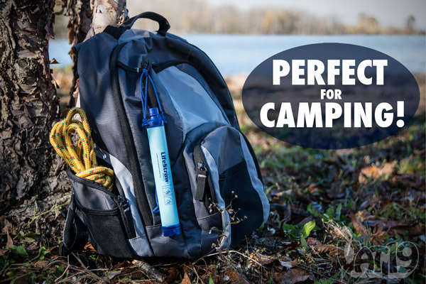 The LifeStraw Portable Water Filter is great for camping.
