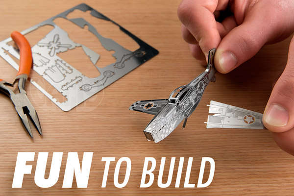 Half the enjoyment of Metal Works Models is building them yourself.