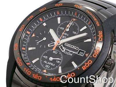 Seiko Alarm Chronograph Tachymeter Watch SNAB97P1 | NEW