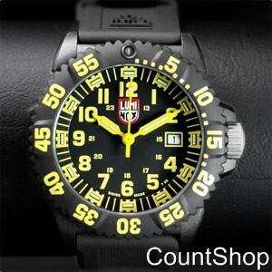 Luminox 3055 (Yellow) EVO Navy SEAL Colormark Series Watch | NEW