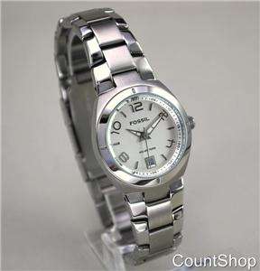 Fossil Ladies' Silver-Tone Watch AM4137 | Stylish | NEW