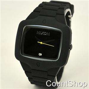 Nixon Rubber Player Analog Watch A139 | Black | NEW