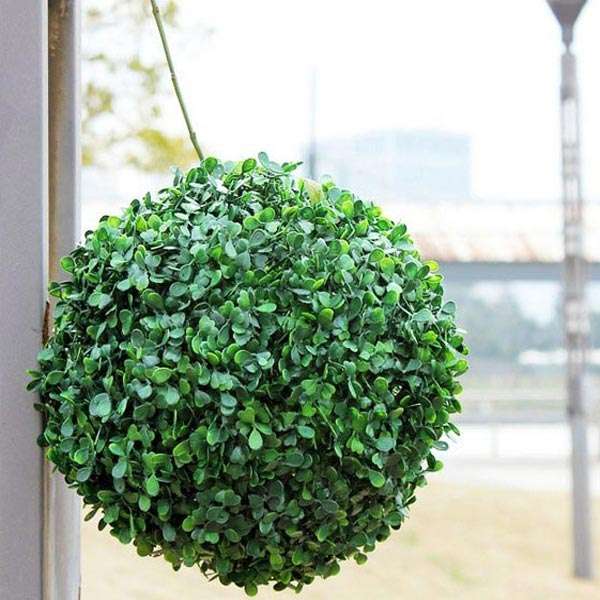 Plastic Artificial Topiary Ball Tree
