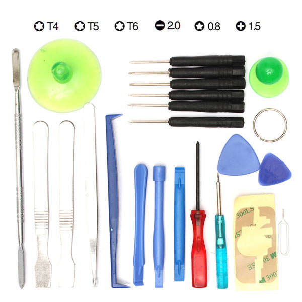22 in 1 Mobile Phone Repair Tools Screwdrivers Set Kit For Tablet Cellphone