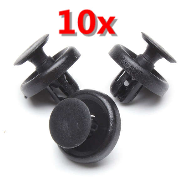 10xPlastic Clips Fastener For Toyota Lexus Wheel Arch Engine Shields