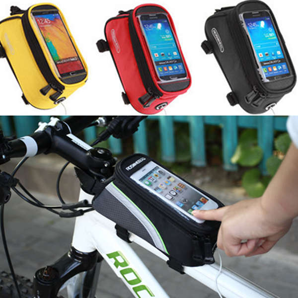 ROSWHEEL Cycling Bicycle Touch Screen Bag For iPhone 6 Plus