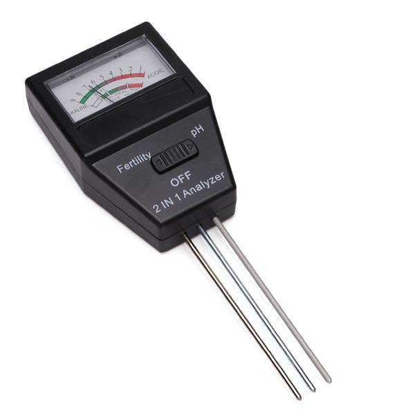 2 in 1 soil pH fertility tester
