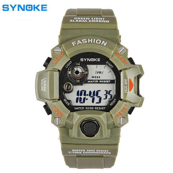 SYNOKE 9298 Men Children Multi-functional Waterproof Sport Digital Watch