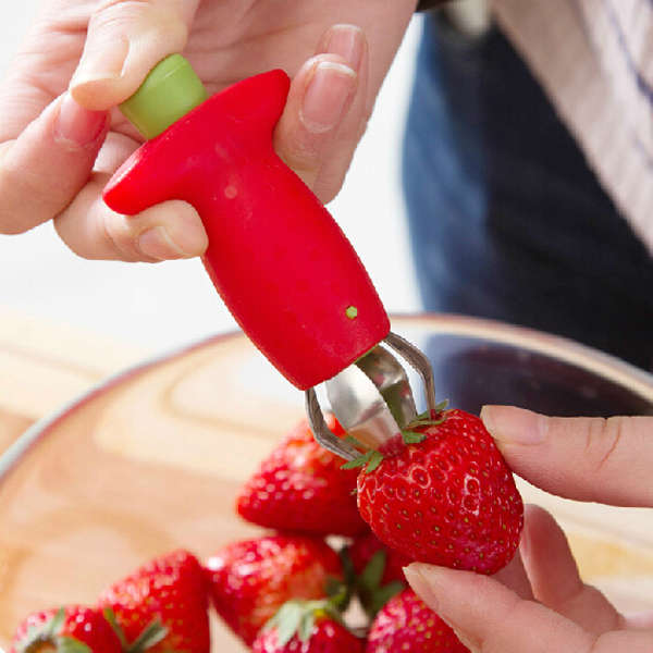 Fruit Strawberry Stem Huller Batch Tomato Gem Remover