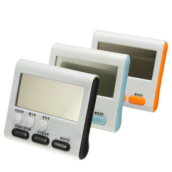 Magnetic LCD Digital Kitchen Cooking Timer Alarm Count Up Down