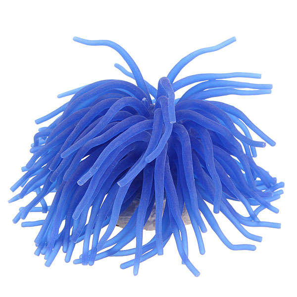 Aquarium Fish Tank Artificial Blue Coral Decoration Ornament