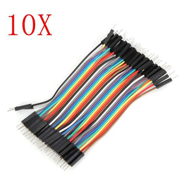 400Pcs 10cm Male To Male Jumper Cable For Arduino