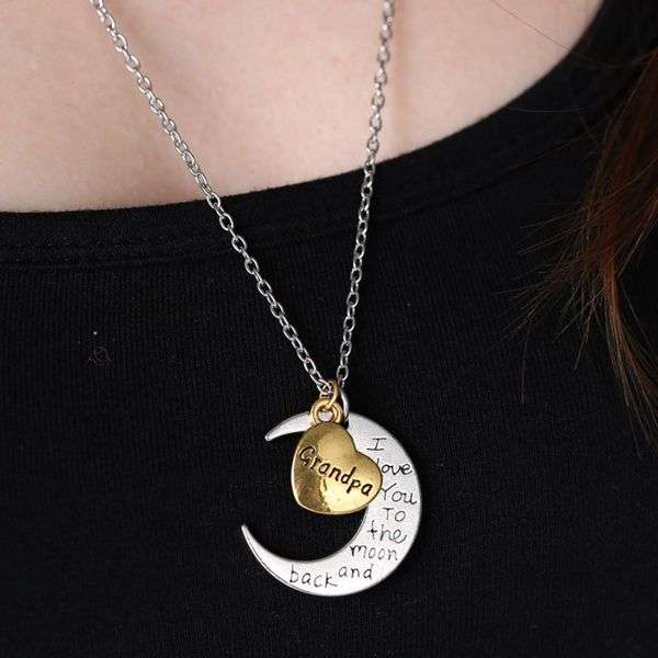 Family Member Letter Necklace