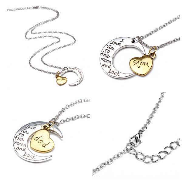 Family Member Letter Necklace