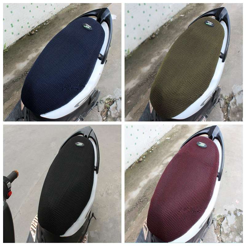 Motorbike Scooter Anti-slip Breathable Mesh Seat Saddle Cover