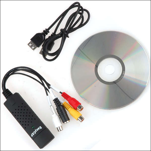 Wholesale Easycap USB 2.0 Video TV DVD VHS Audio Capture Adapter Wholesale Easycap USB 2.0 Video TV DVD VHS Audio Capture Adapter