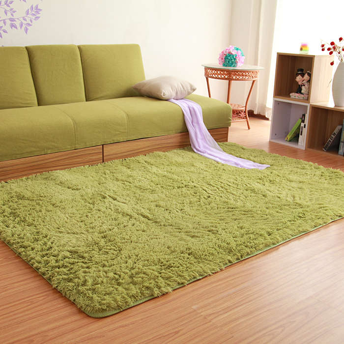 80x120cm Fluffy Anti Skid Shaggy Floor Mat Doorsill Rug Home Bedroom Dining Room Carpet