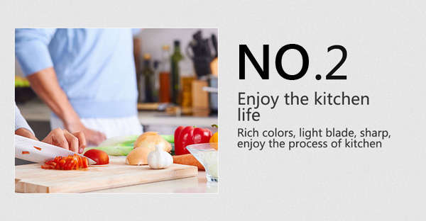 5PCS Zirconia Ceramic Knife Kitchen Fruit Knife Peeler Cover Kitchen Knife Set