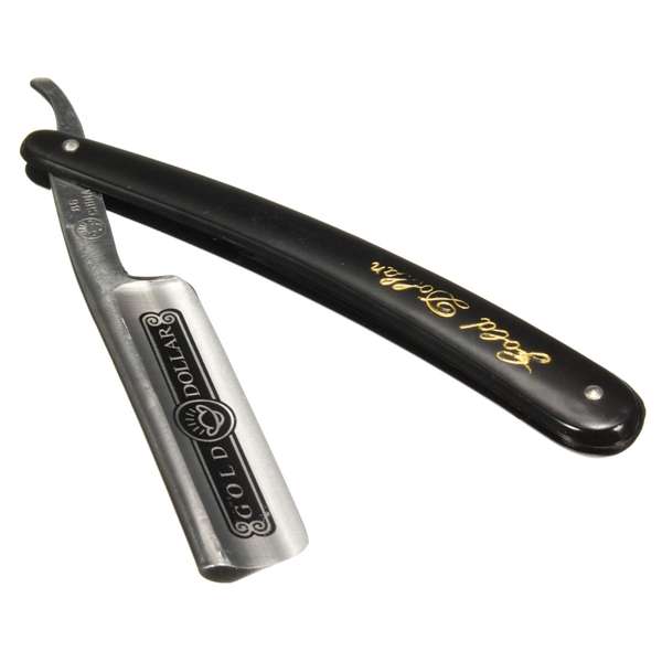 Manual Folding Shaving Knife Beard Cutter Shaver Straight Edge Barber Razor