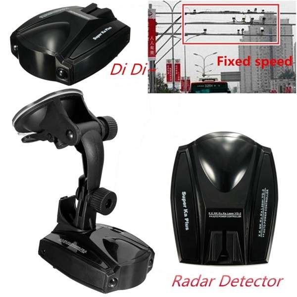 Car Speed Testing System Signal Laser Radar Detector Voice Alert GPS For Safety