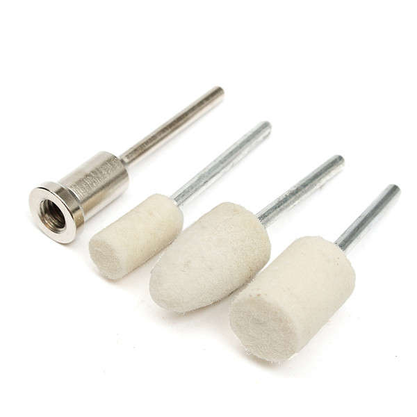 12pcs 320-7000 Grit Sandpapes with 4pcs Polishing Wood Felt