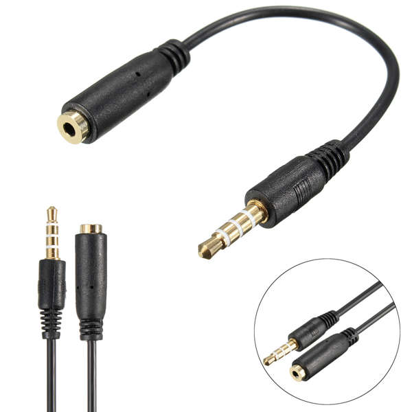 Stereo Headset Controller Adapter Cable 3.5mm to 2.5mm For Xbox One Turtle Beach