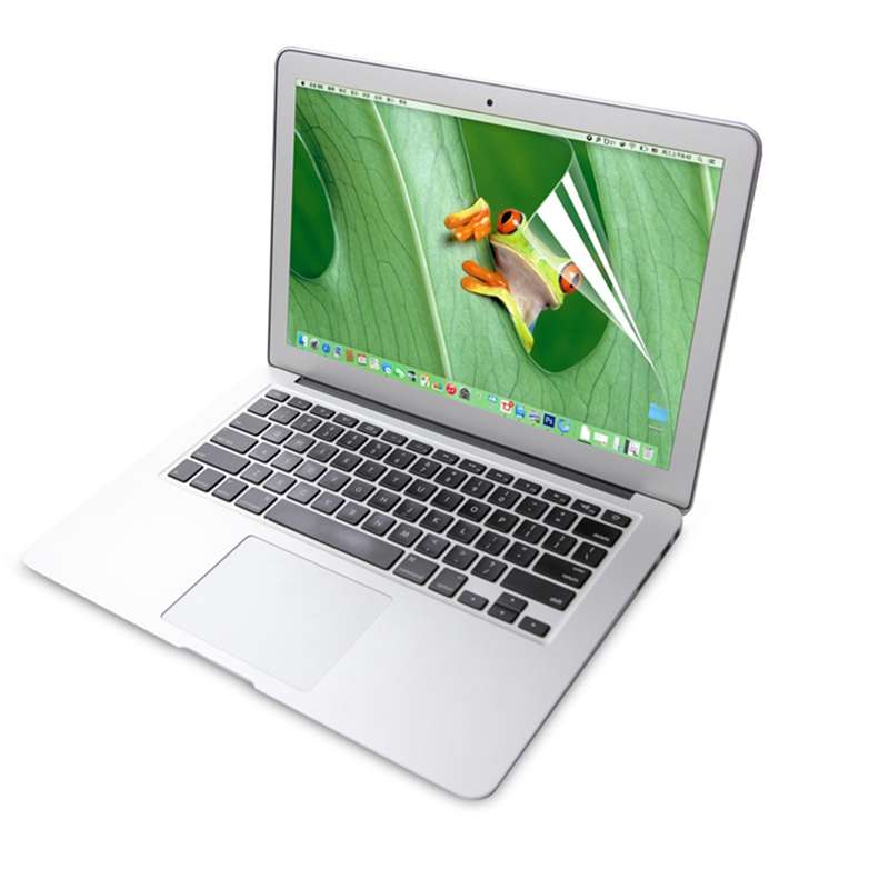 PET Clear Transparent Anti Glare Screen Protector For Macbook Air 11.6"/13.3" Pro 13.3" Retina 13.3"