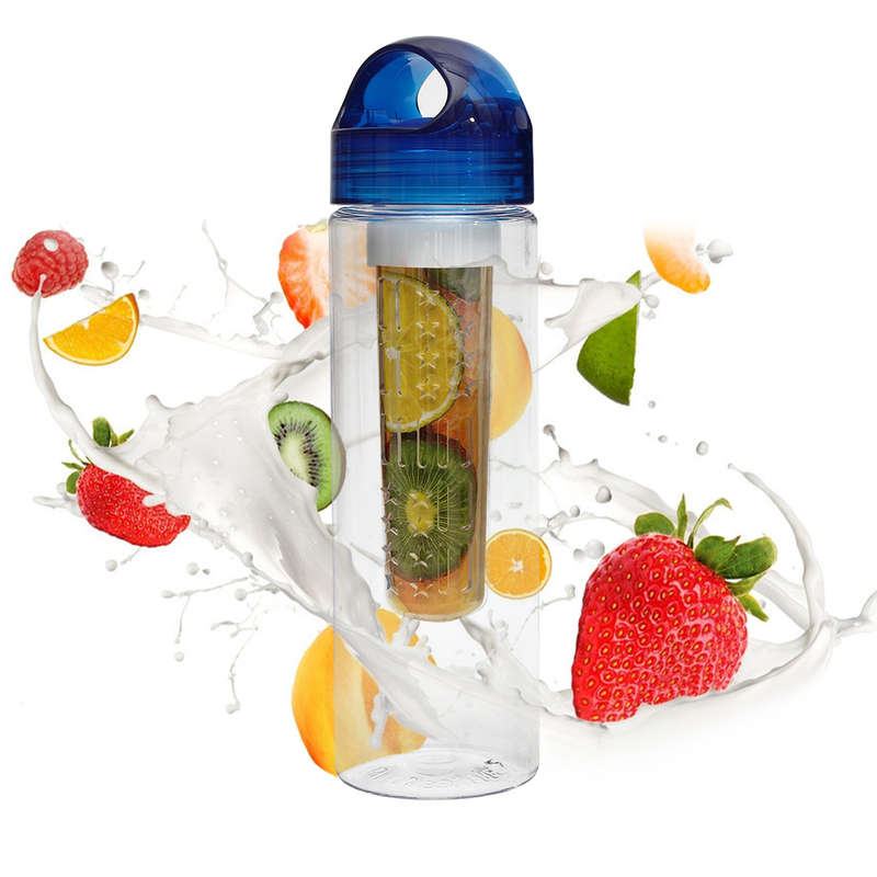 Fruit Infuser Water Bottle Sports Health Lemon Juice Bottle
