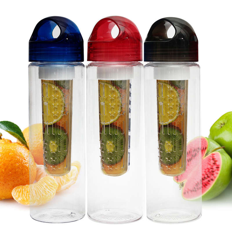 Fruit Infuser Water Bottle Sports Health Lemon Juice Bottle
