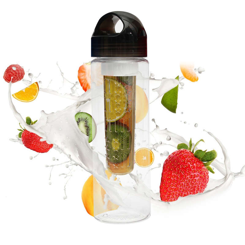 Fruit Infuser Water Bottle Sports Health Lemon Juice Bottle