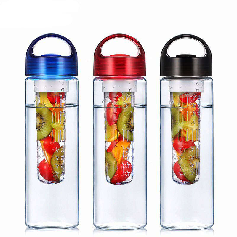 Fruit Infuser Water Bottle Sports Health Lemon Juice Bottle