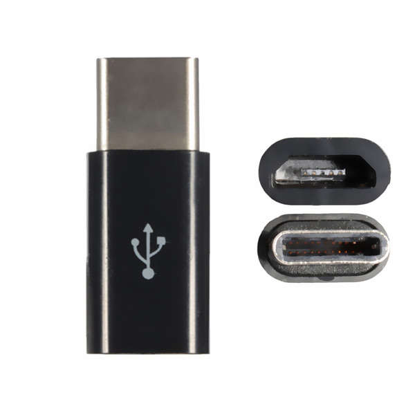 USB 3.1 Type C Male to Micro USB 2.0 5Pin Female Data Adapter Connector