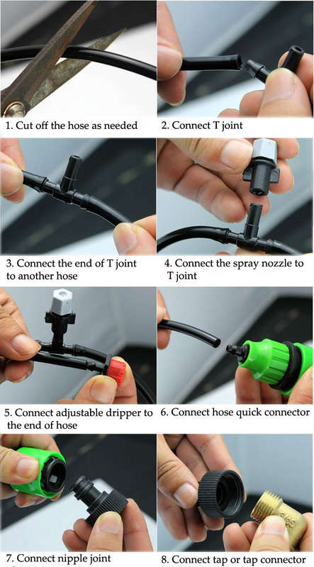 garden micro drip irrigation kit