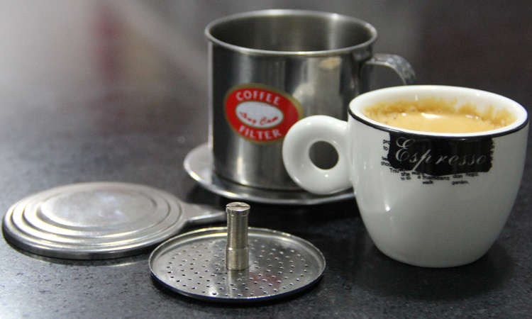 Vietnamese-style Stainless Steel Coffee Drip Pot Filter Coffee Maker Infuser Coffee Drip Pot
