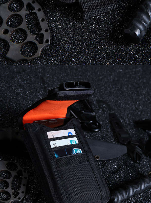 Outdoor Tactical Sport Waist Belt Pouch Multi-functional Storage Bag For Phone Below 6 Inch