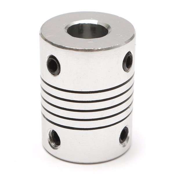 T8 500mm Lead Screw Set with Shaft Coupling and Mounted Ball Bearing
