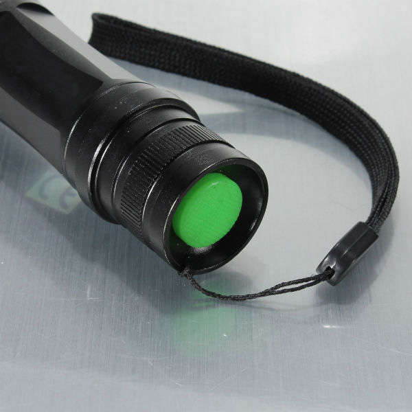 MECO XM-L T6 1800LM 12W Zoomable LED Flashlight Torch