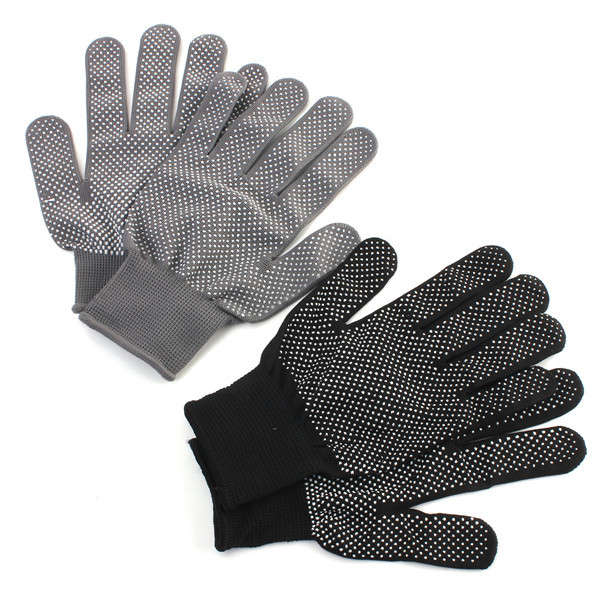 1 Pair Heat Resistant Finger Glove Hair Straightener Perm Curling Hairdressing Hand P *Free Shipping