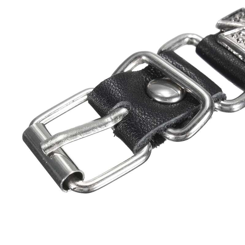 Punk Cross Retro Leather Men Women Bracelet Jewelry Accessories
